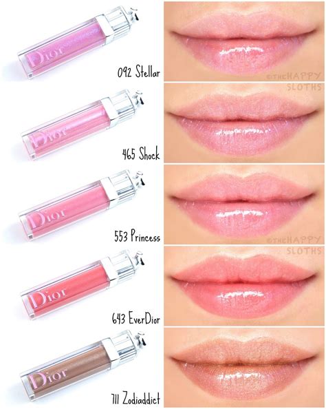 dior pentax lip gloss|Dior lip gloss color chart.